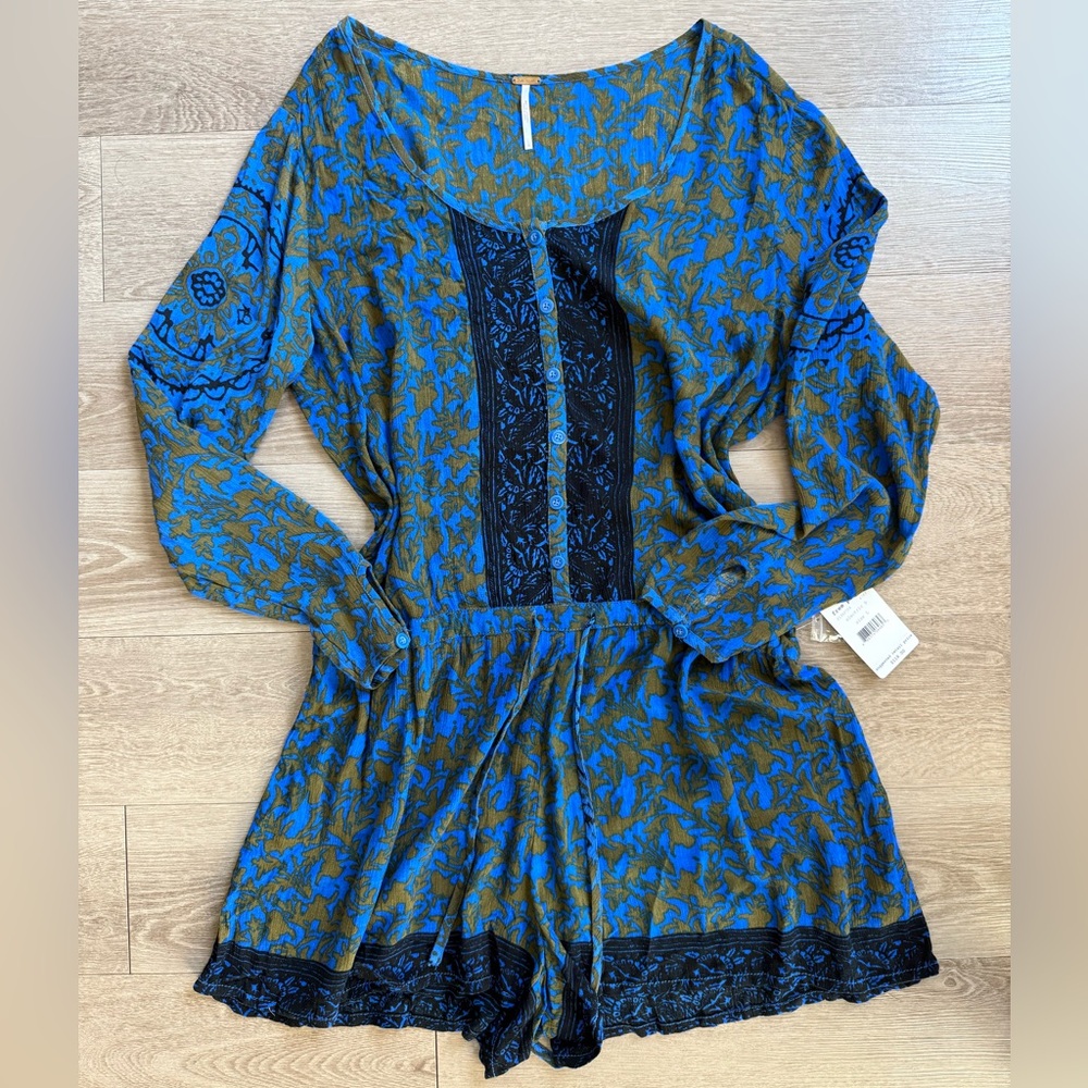 Free People Snap Out of It Romper